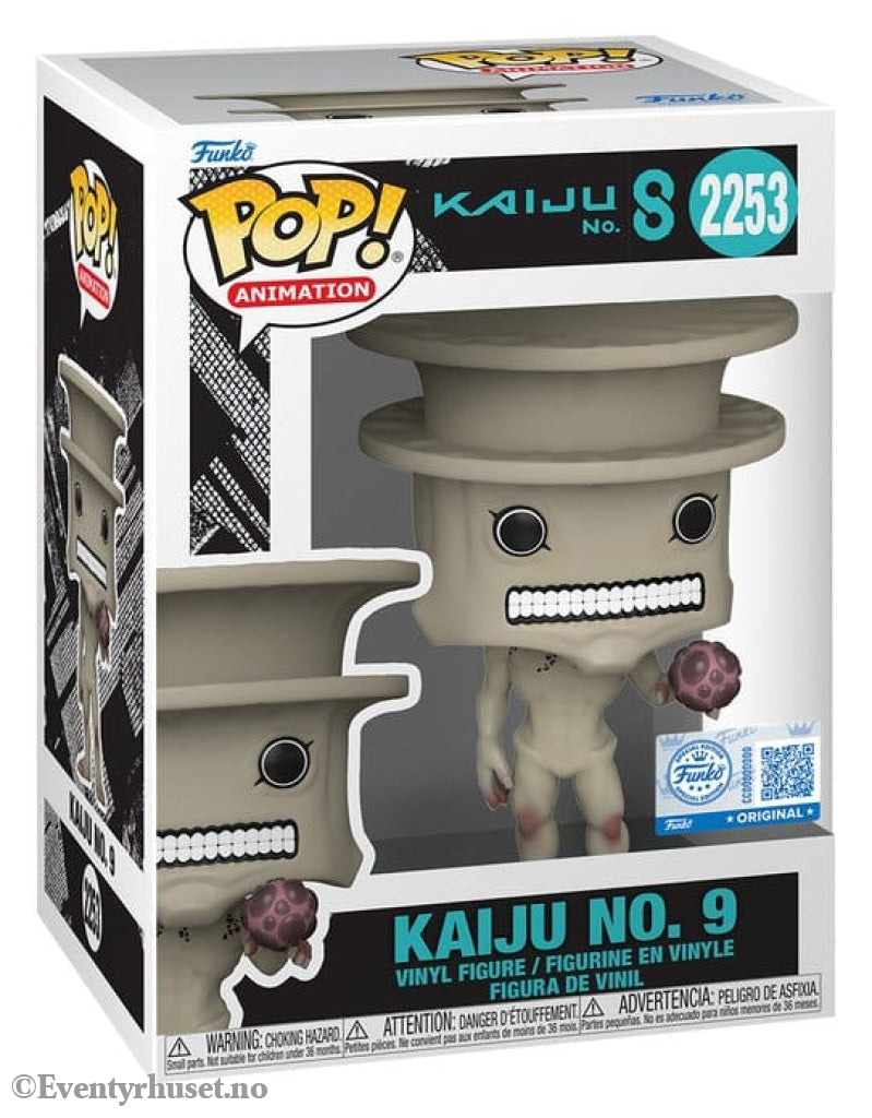 Kaiju No. 8 POP! Animation Vinyl Figures Kaiju No. 9 9 cm Manga & Anime
