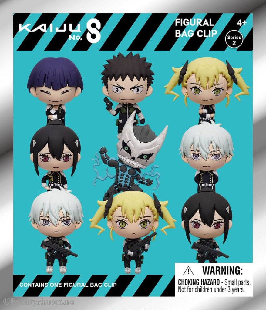 Kaiju No. 8 PVC Bag Clips Series 2 Display (24) Fashion & Accessories
