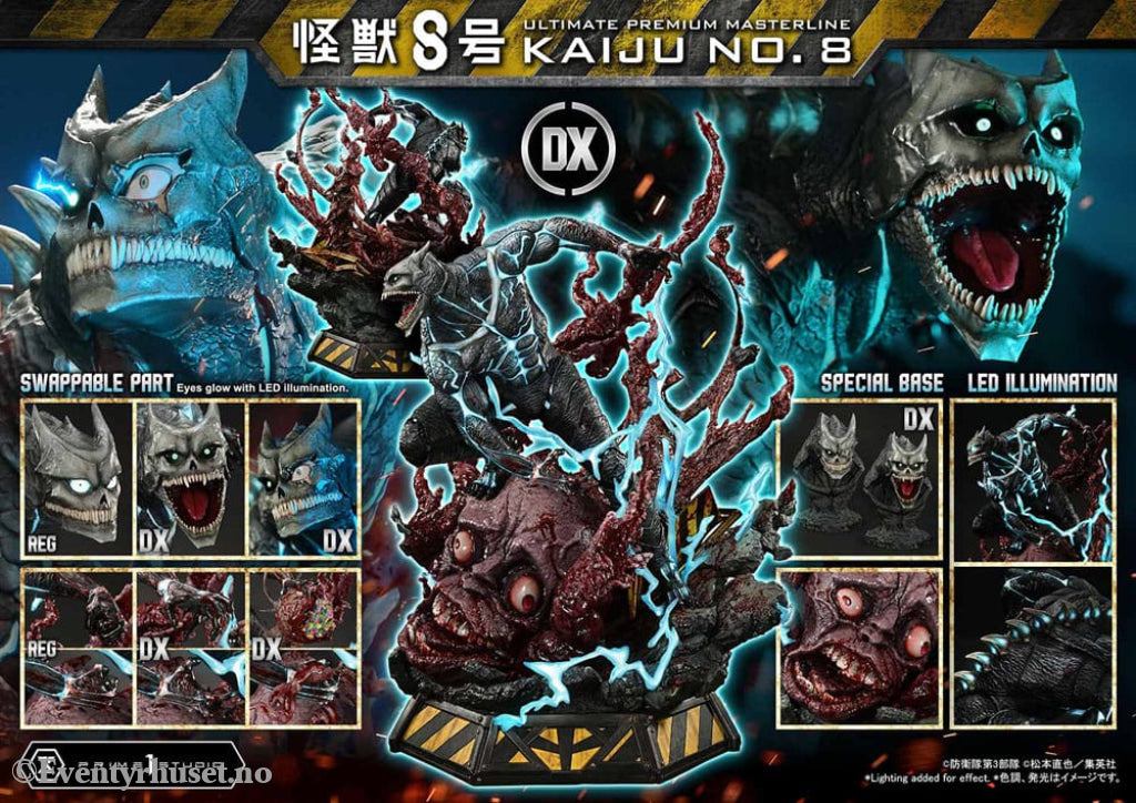 Kaiju No. 8 Ultimate Premium Masterline Series Statue 1/4 Kaiju No. 8 DX Bonus Ver. 70 cm Collectibles