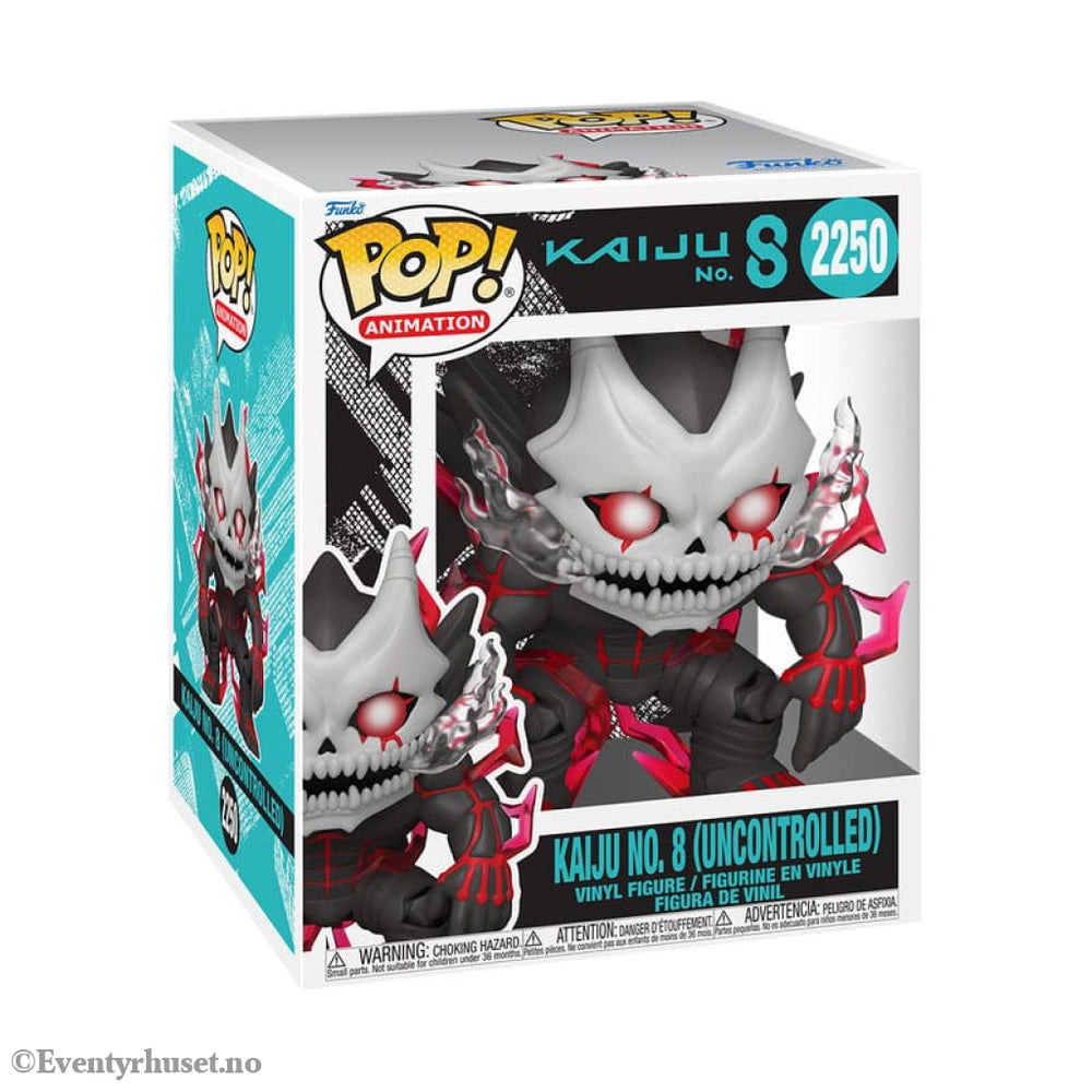 Kaiju No8 Super Sized POP! Vinyl Figure Kaiju No8(Uncontrolled) 15 cm Collectibles