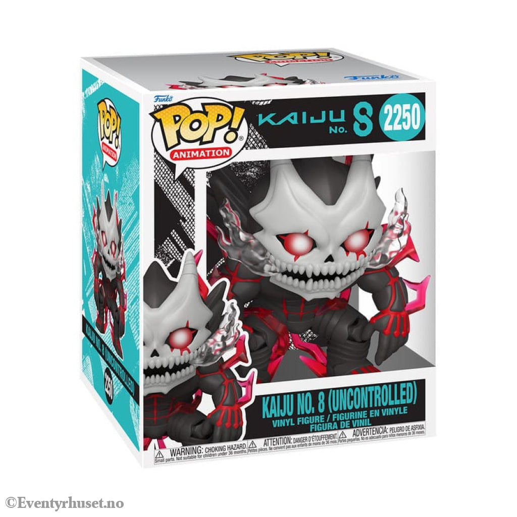 Kaiju No8 Super Sized POP! Vinyl Figure Kaiju No8(Uncontrolled) 15 cm Collectibles