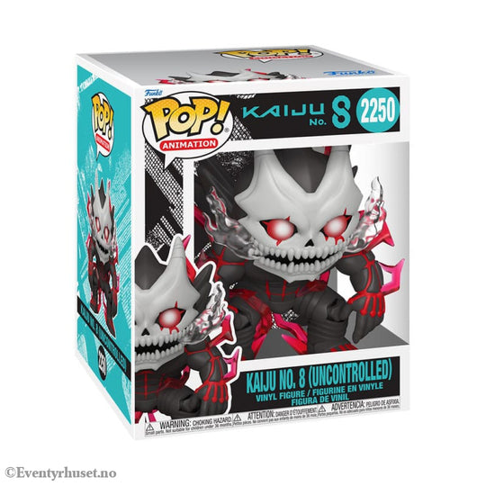 Kaiju No8 Super Sized POP! Vinyl Figure Kaiju No8(Uncontrolled) 15 cm Collectibles