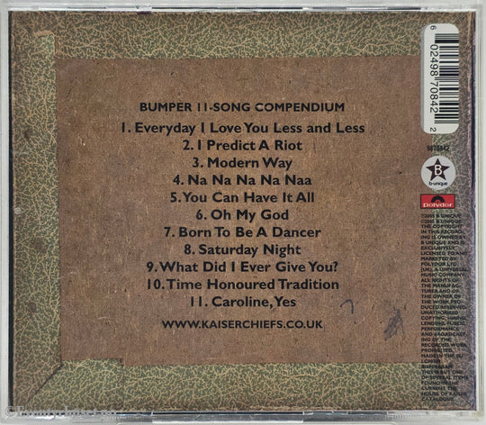 Kaiser Chiefs. 2005. Employment. CD.