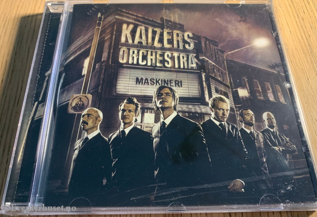 Kaizers Orchestra. Maskineri. 2008. Cd. Cd