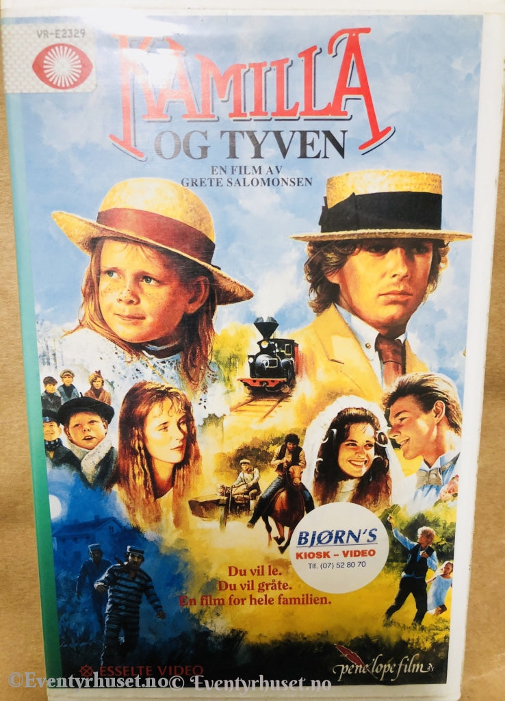 Kamilla Og Tyven. 1988. Vhs Big Box.