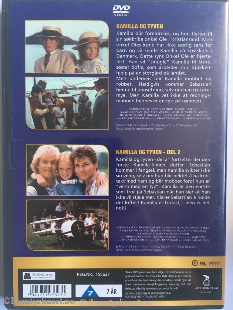 Kamilla Og Tyven. Dvd. Dvd