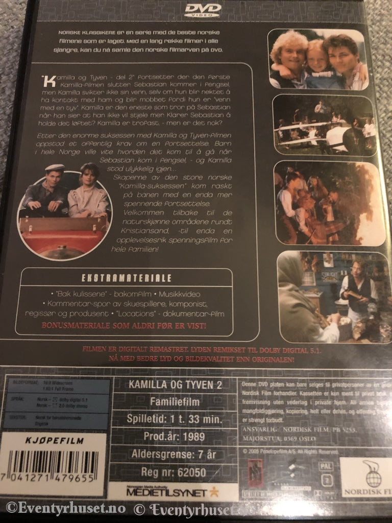 Kamilla Og Tyven. Del 2. 1989. Dvd. Dvd