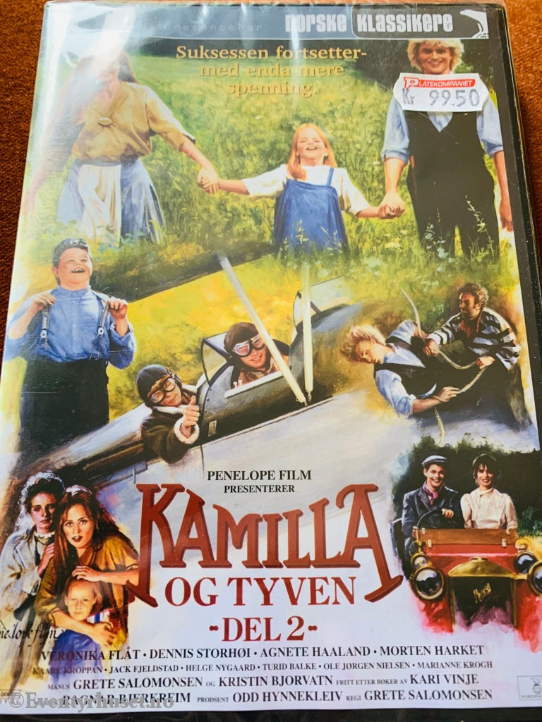 Kamilla Og Tyven. Del 2. 1989. Dvd. Ny I Plast! Dvd