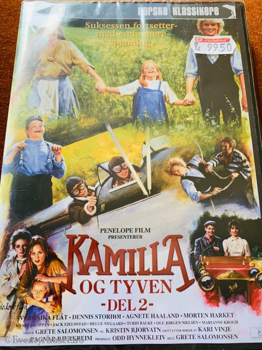 Kamilla Og Tyven. Del 2. 1989. Dvd. Ny I Plast! Dvd