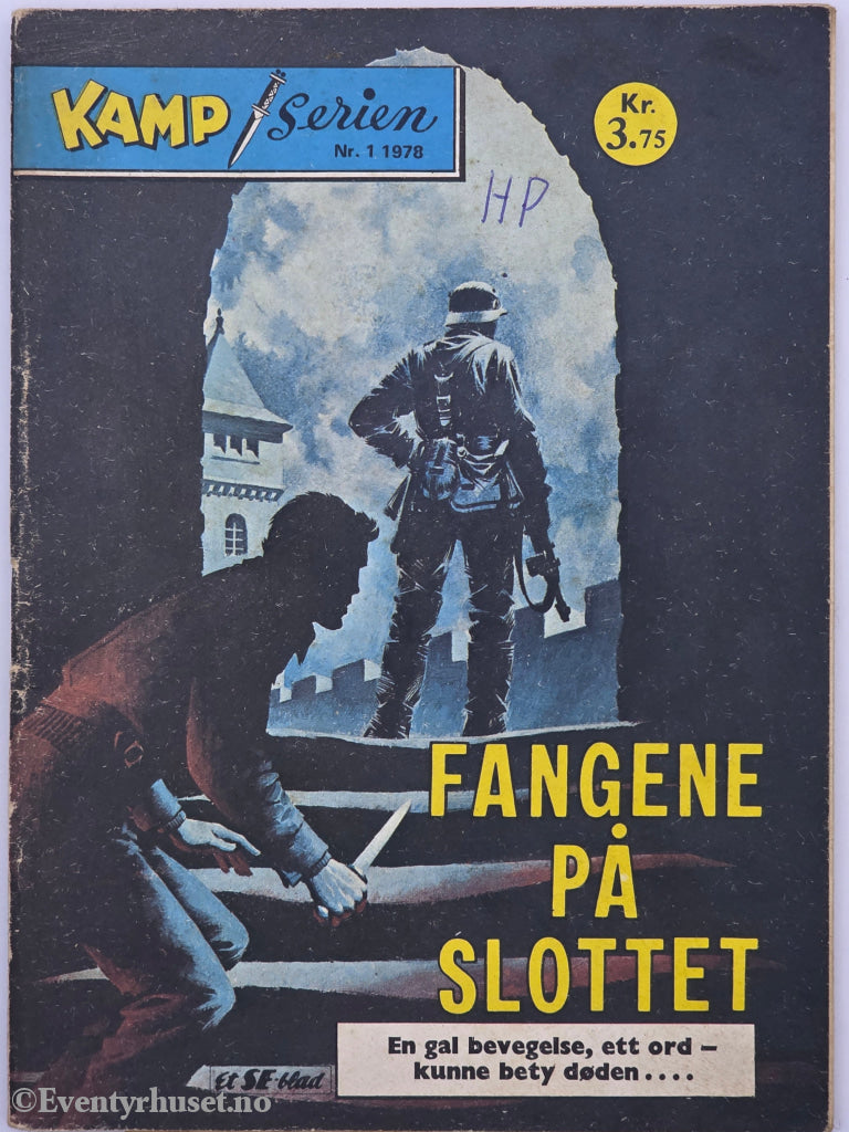 Kamp-serien, Nr. 1 1978. Fangene på slottet. Hefte.