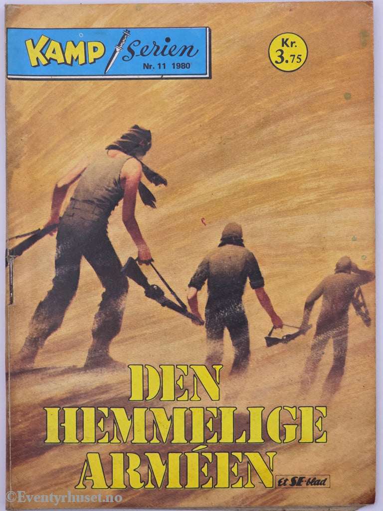 Kamp-serien, Nr. 11 1980. Den hemmelige arméen. Hefte.