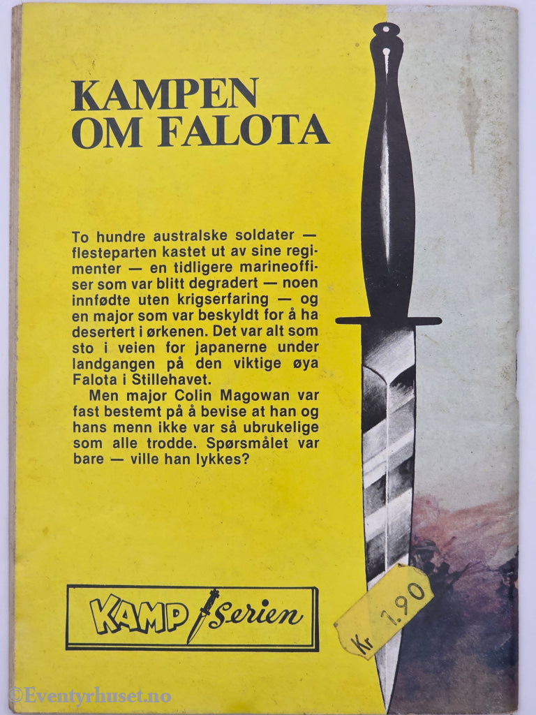 Kamp-serien, Nr. 21 1980. Kampen om Falota. Hefte.