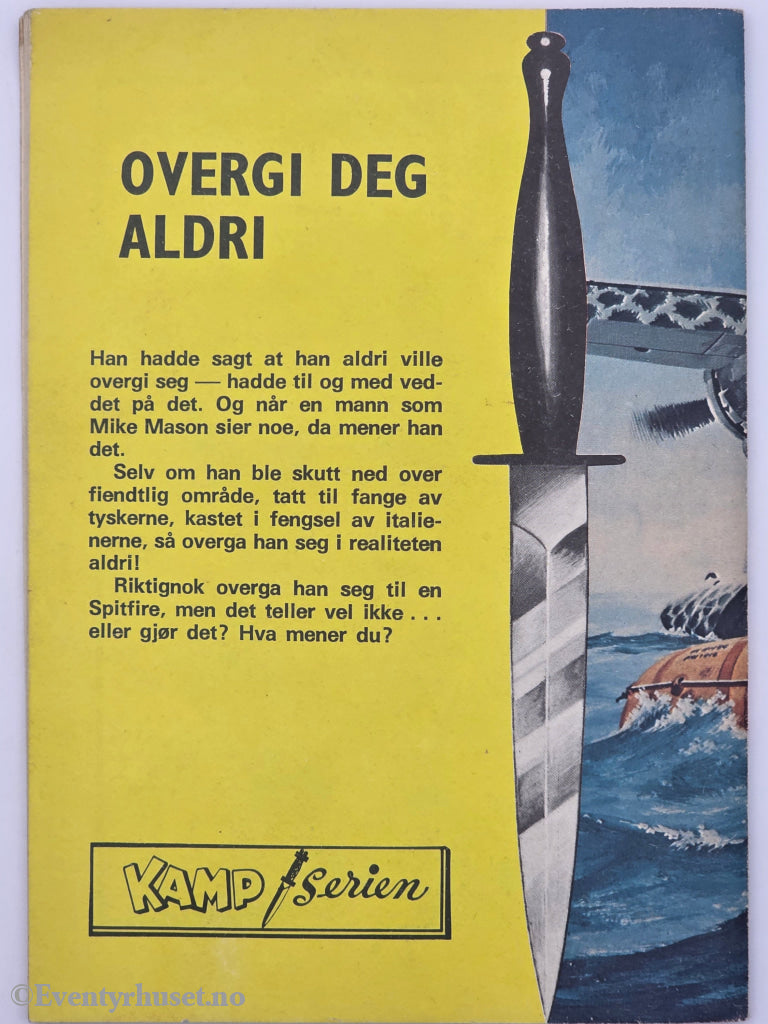 Kamp-serien, Nr. 28 1977. Overgi deg aldri. Hefte.