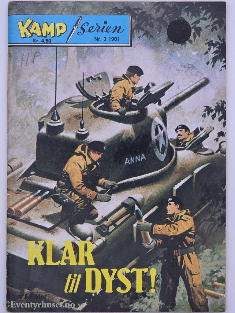 Kamp-serien, nr. 3 1981. Klar til dyst! Hefte.