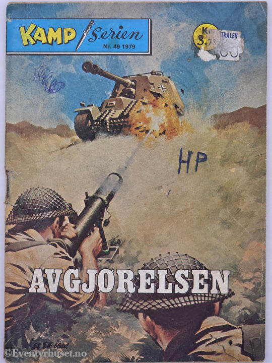 Kamp-serien, Nr. 49 1979. Avgjørelsen. Hefte.