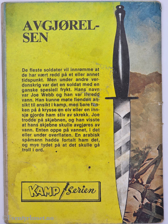 Kamp-serien, Nr. 49 1979. Avgjørelsen. Hefte.