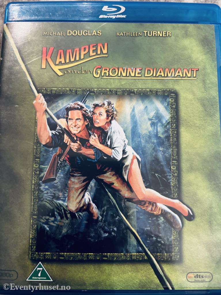 Kampen om den grønne diamant. Blu-ray.