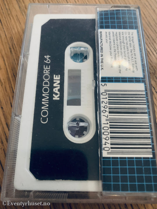 Kane (1986). Commodore 64 (C64) spill solgt i Norge!
