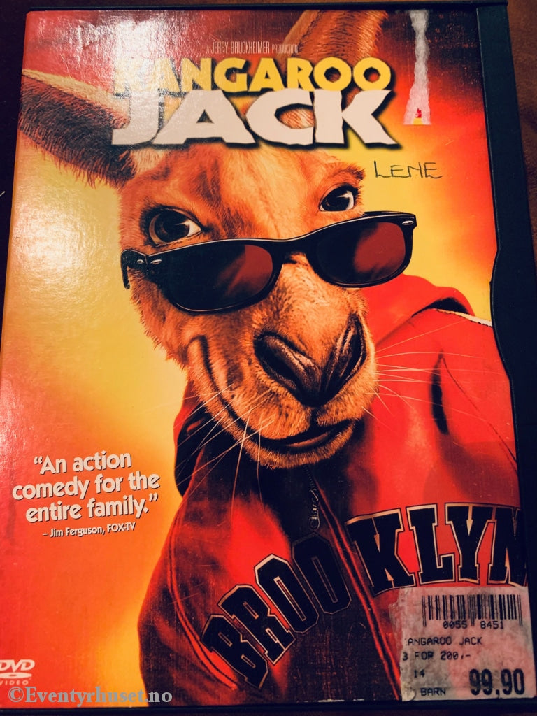 Kangaroo Jack. Dvd Snapcase.