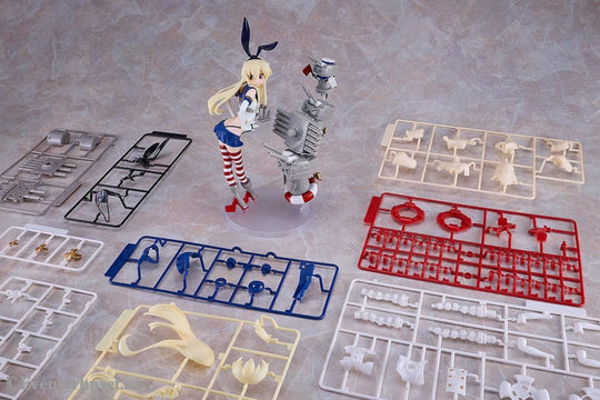 Kantai Collection -Kancolle- Plastic Model Kit Reincarnation Shimakaze 25 cm Manga & Anime
