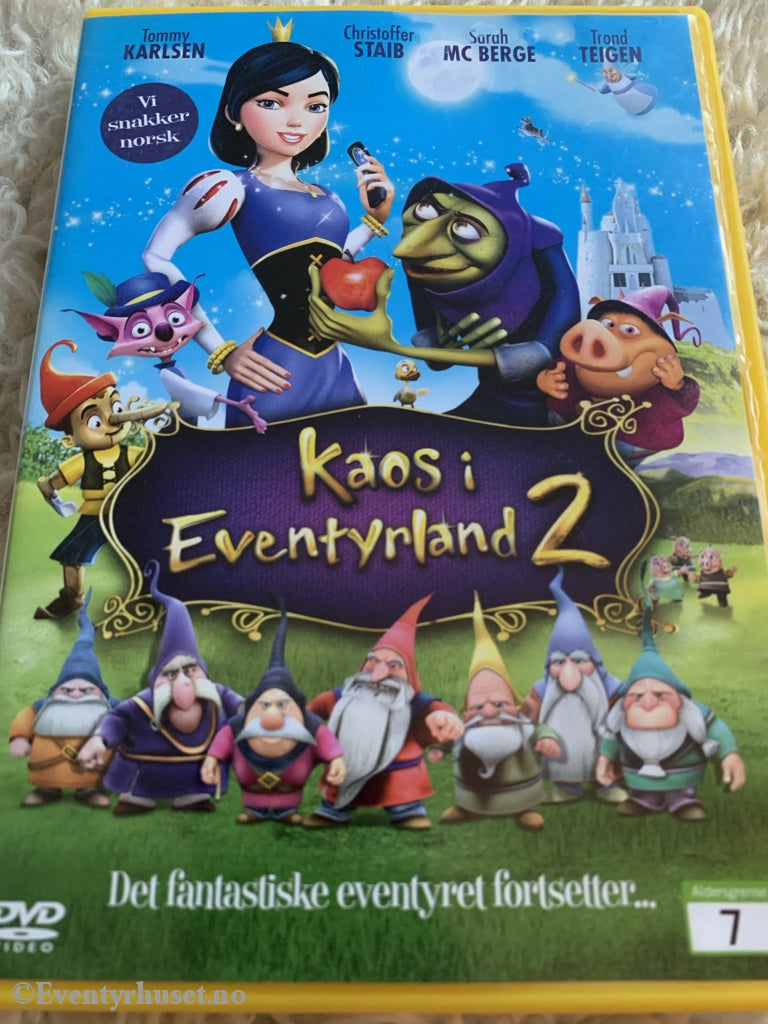 Kaos I Eventyrland 2. 2008. Dvd. Dvd
