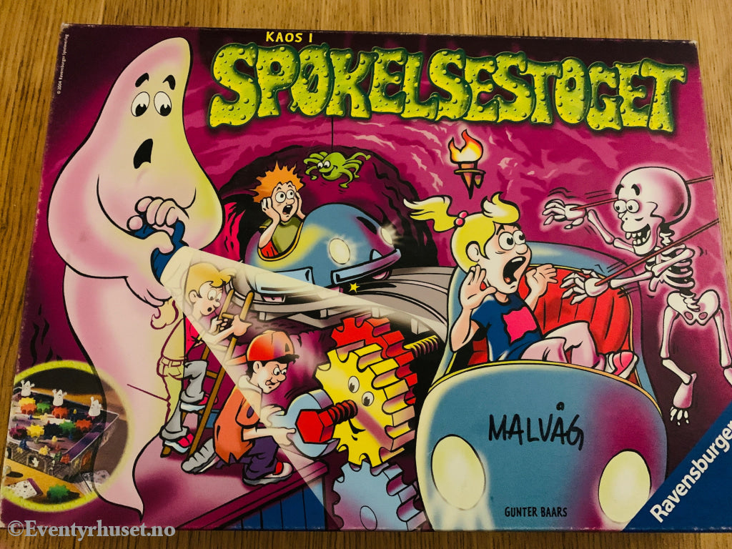 Kaos i spøkelsestoget. 2001. Brettspill.
