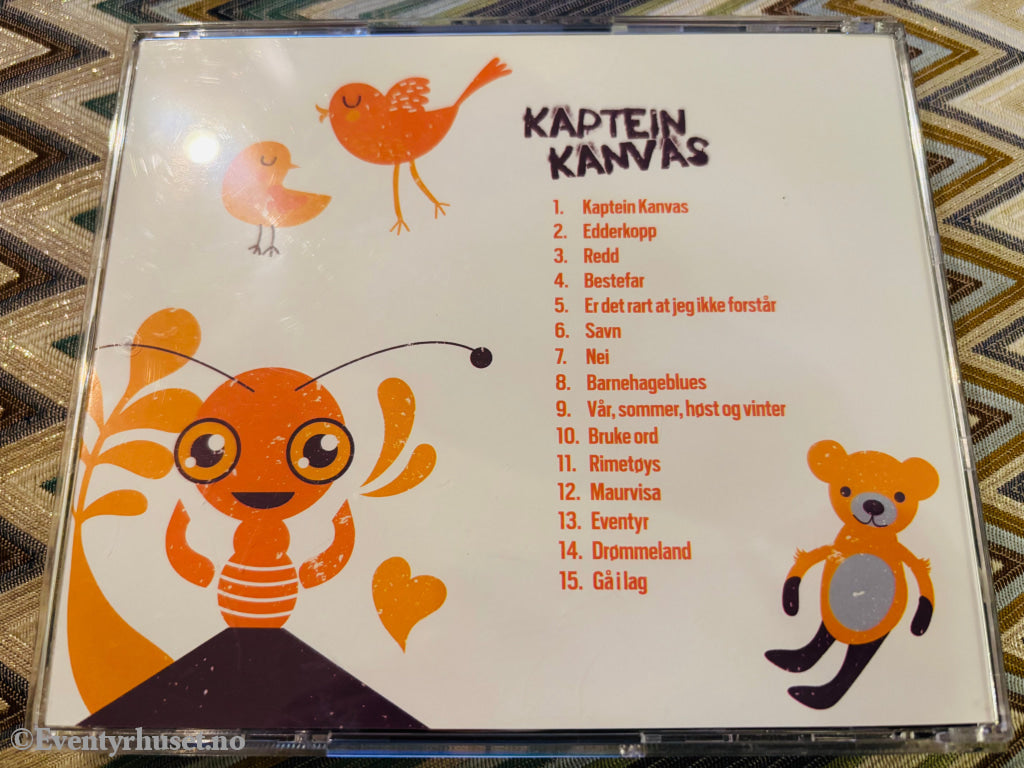 Kaptein Kanvas. CD.