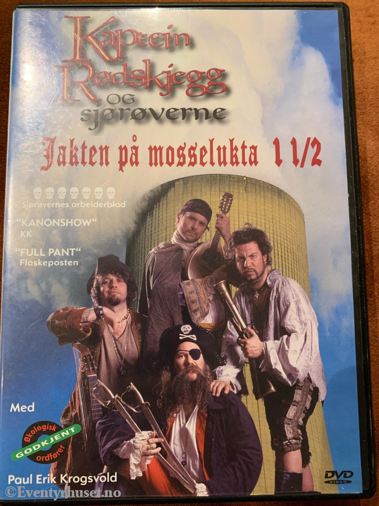 Kaptein Rødskjegg - Jakten På Mosselukta 1 1/2. Dvd. Dvd