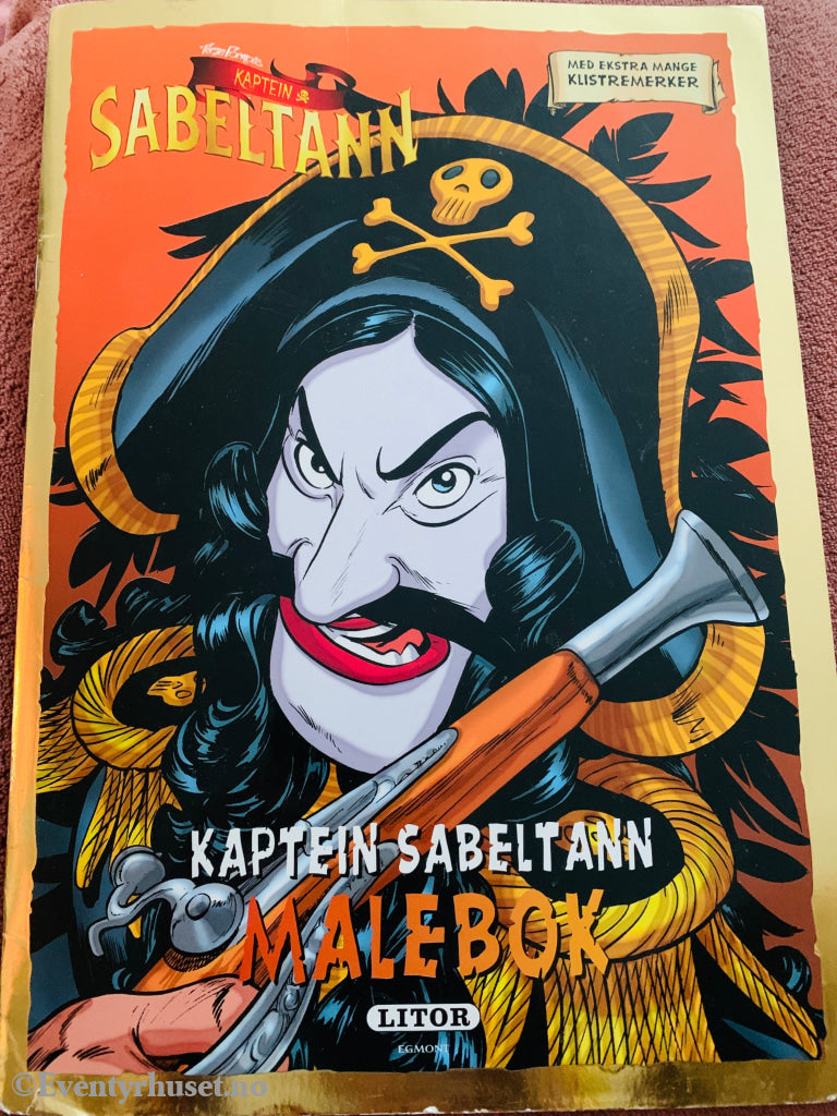 Kaptein Sabeltann Malebok. 2003. Hobby-hefte.