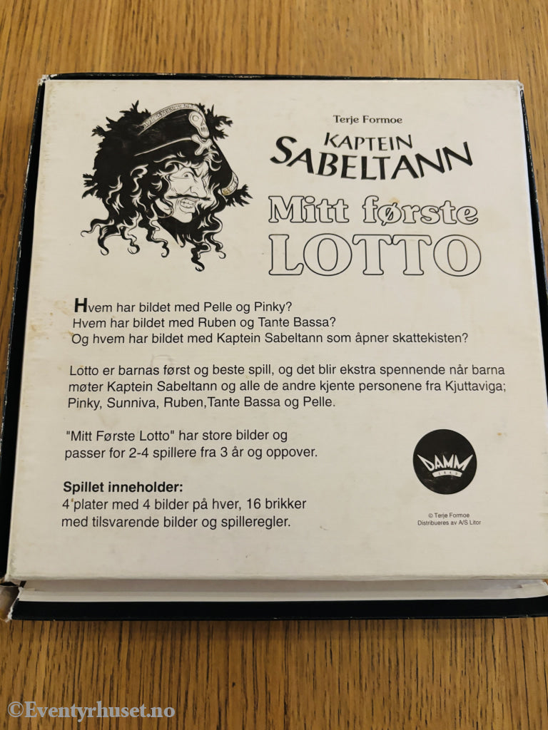 Kaptein Sabeltann – Mitt første Lotto