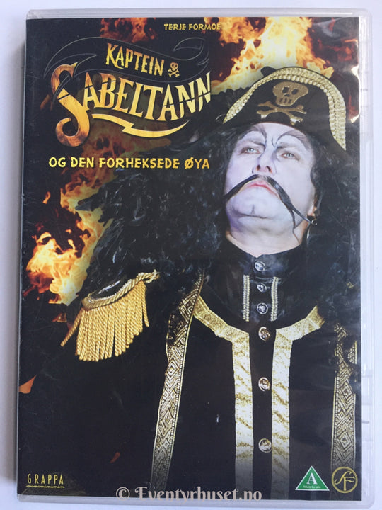 Kaptein Sabeltann Og Den Forheksede Øya . Dvd. Dvd