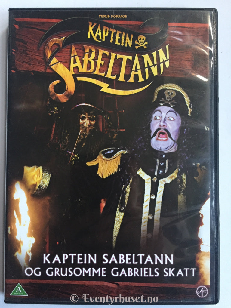 Kaptein Sabeltann Og Grusomme Gabriels Skatt. Dvd. Dvd