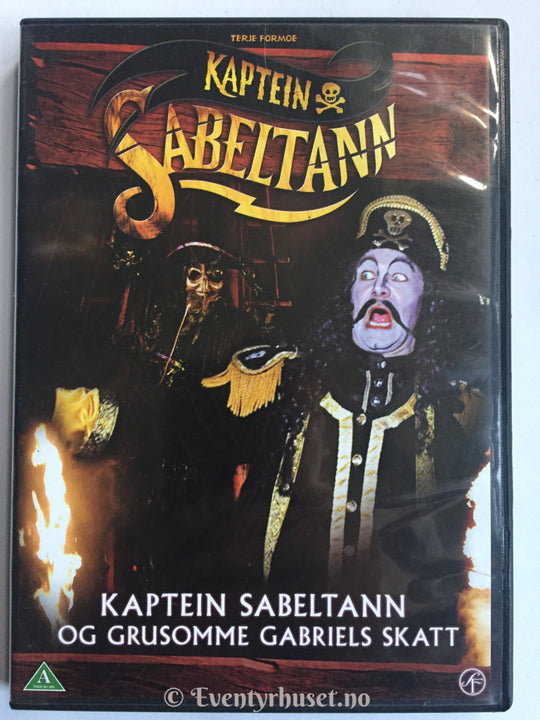 Kaptein Sabeltann Og Grusomme Gabriels Skatt. Dvd. Dvd