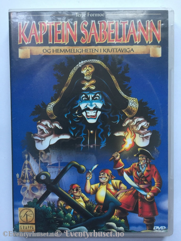 Kaptein Sabeltann Og Hemmelighten I Kjuttaviga. Dvd. Dvd