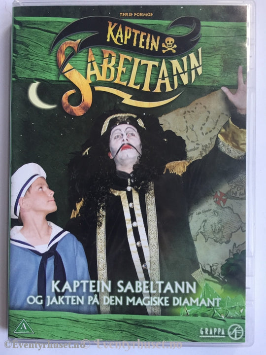 Kaptein Sabeltann Og Jakten På Den Magiske Diamant. Dvd. Dvd