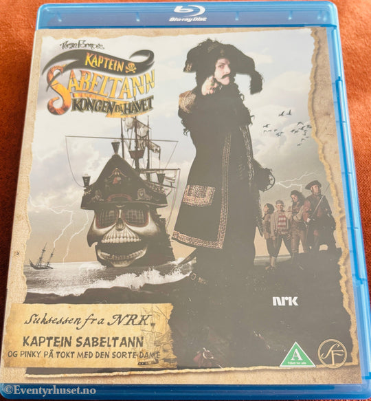 Kaptein Sabeltann og Pinky på tokt med Den Sorte Dame. Blu-ray Disc.