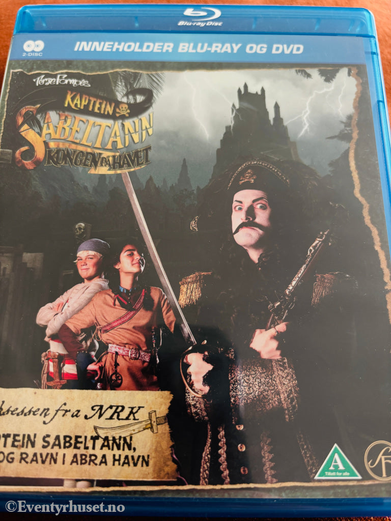 Kaptein Sabeltann og Ravn i Abra Havn. Blu-ray Disc.
