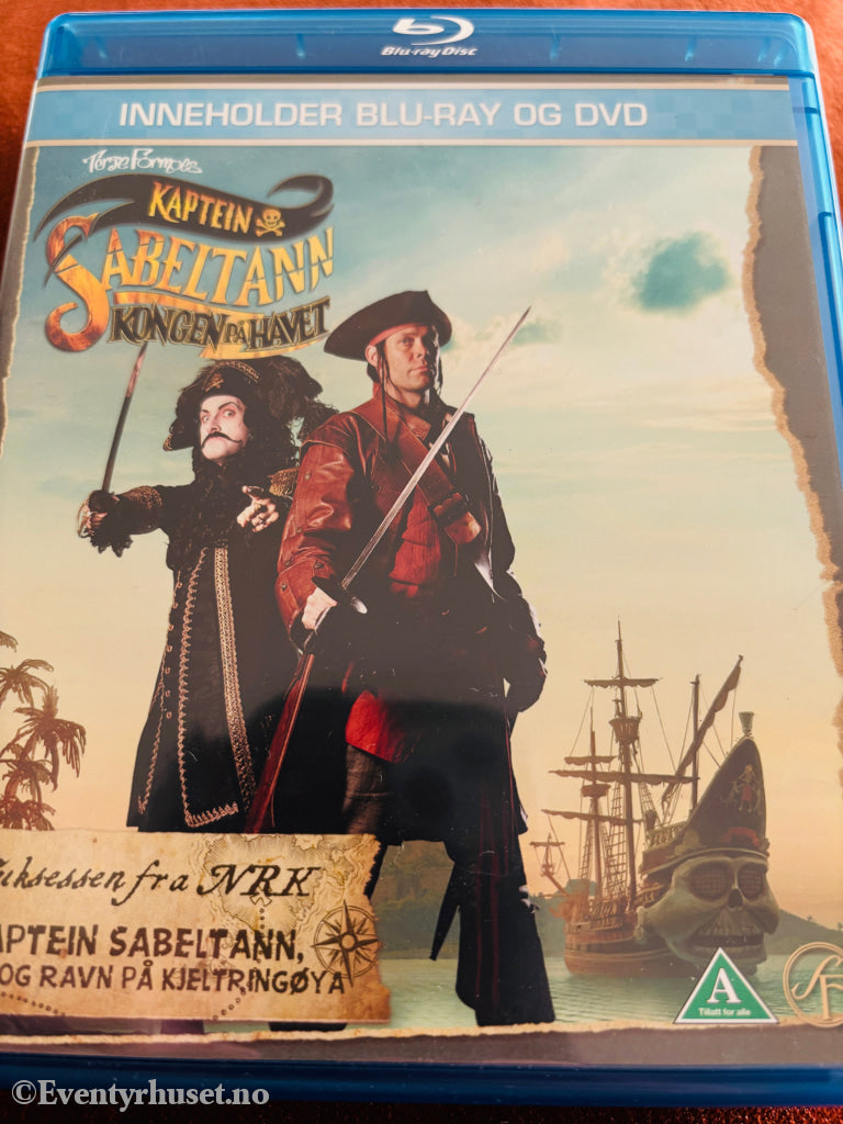 Kaptein Sabeltann og Ravn på Kjetringøya. Blu-ray Disc.