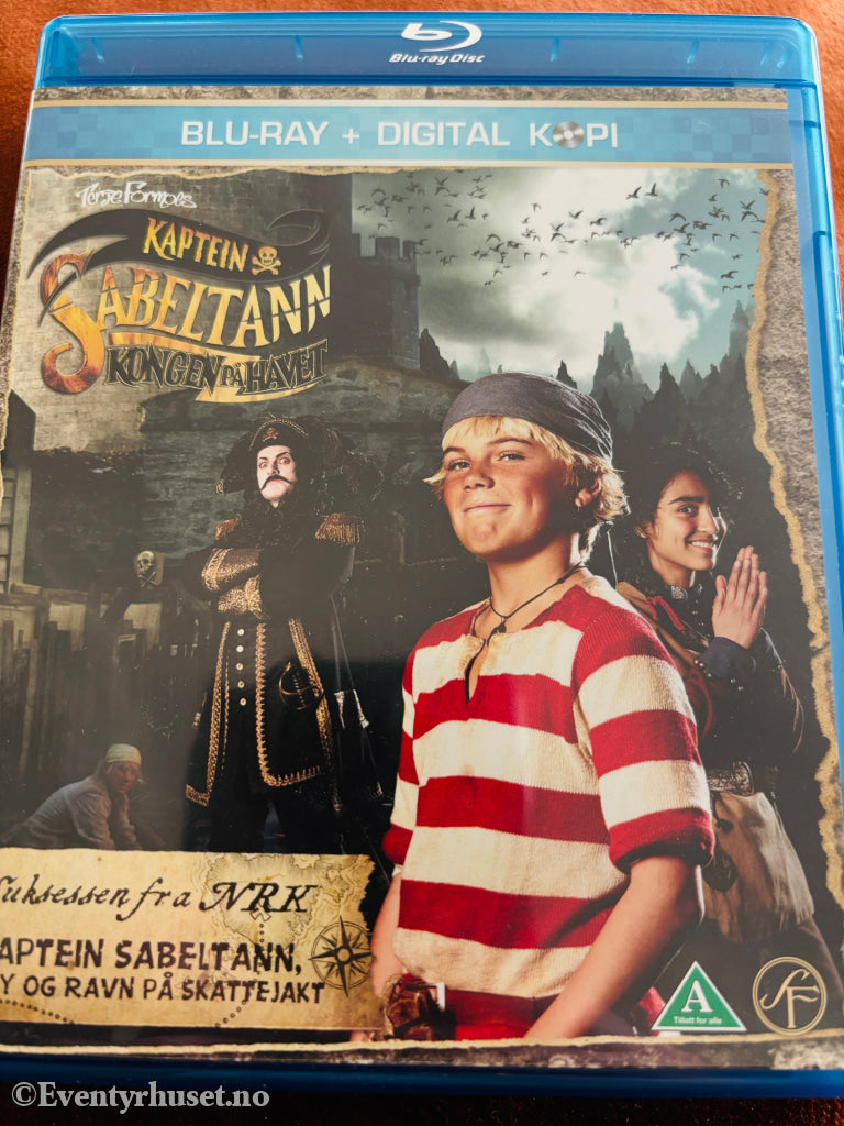 Kaptein Sabeltann og Ravn på skattejakt. Blu-ray Disc.