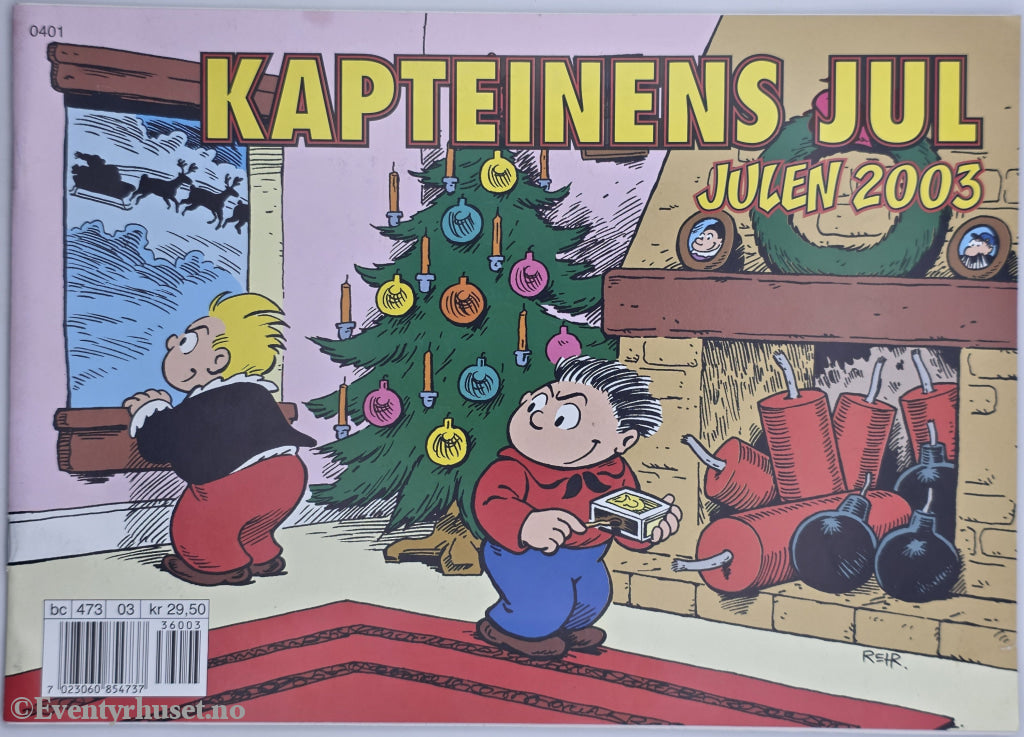 Kapteinens Jul. 2003. Julehefte.