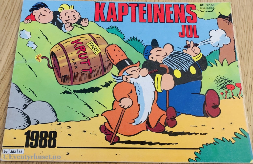 Kapteinens Jul. Julen 1988. Julehefter