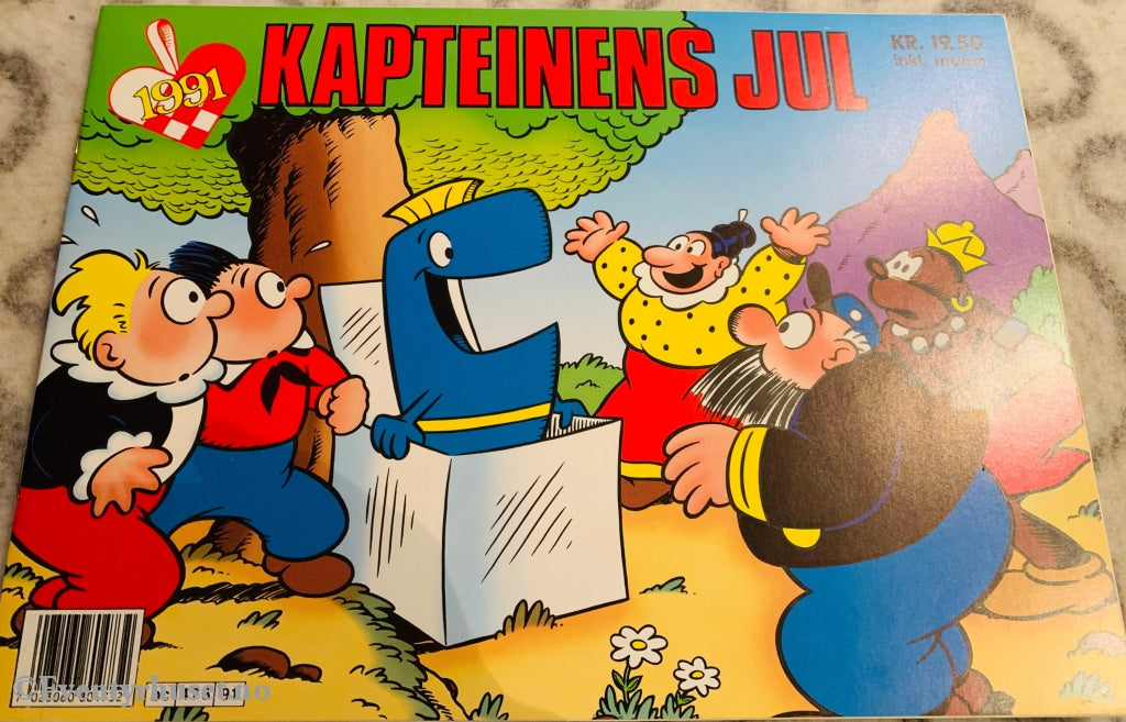 Kapteinens Jul. Julen 1991. Julehefter