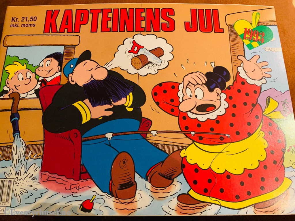 Kapteinens Jul. Julen 1993. Julehefter