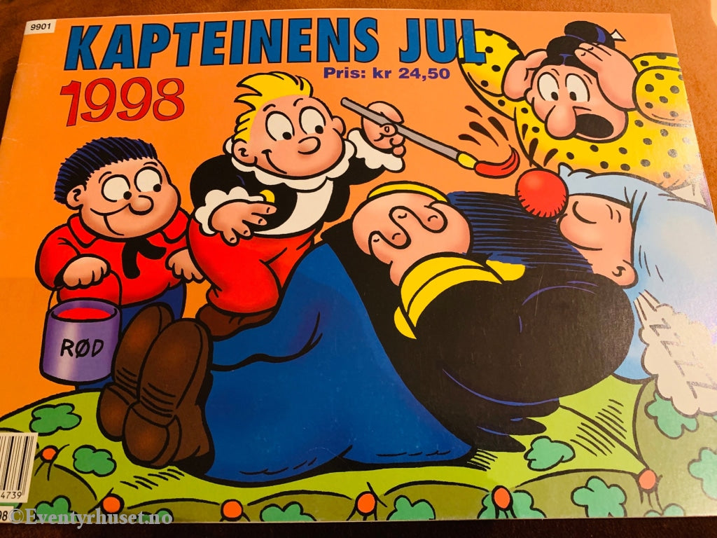 Kapteinens Jul. Julen 1998. Julehefter