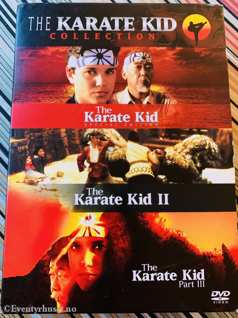 Karate Kid. Dvd Samleboks. Norsk Utgave.