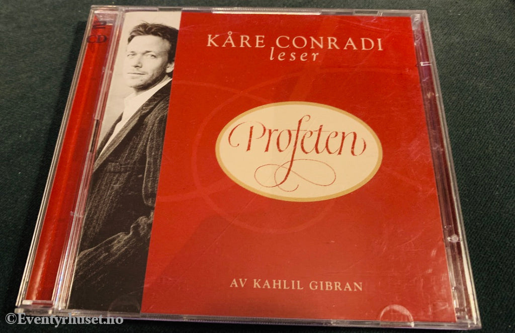 Kåre Conradi Leser Profeten. 2002. Lydbok På 2 Cd.