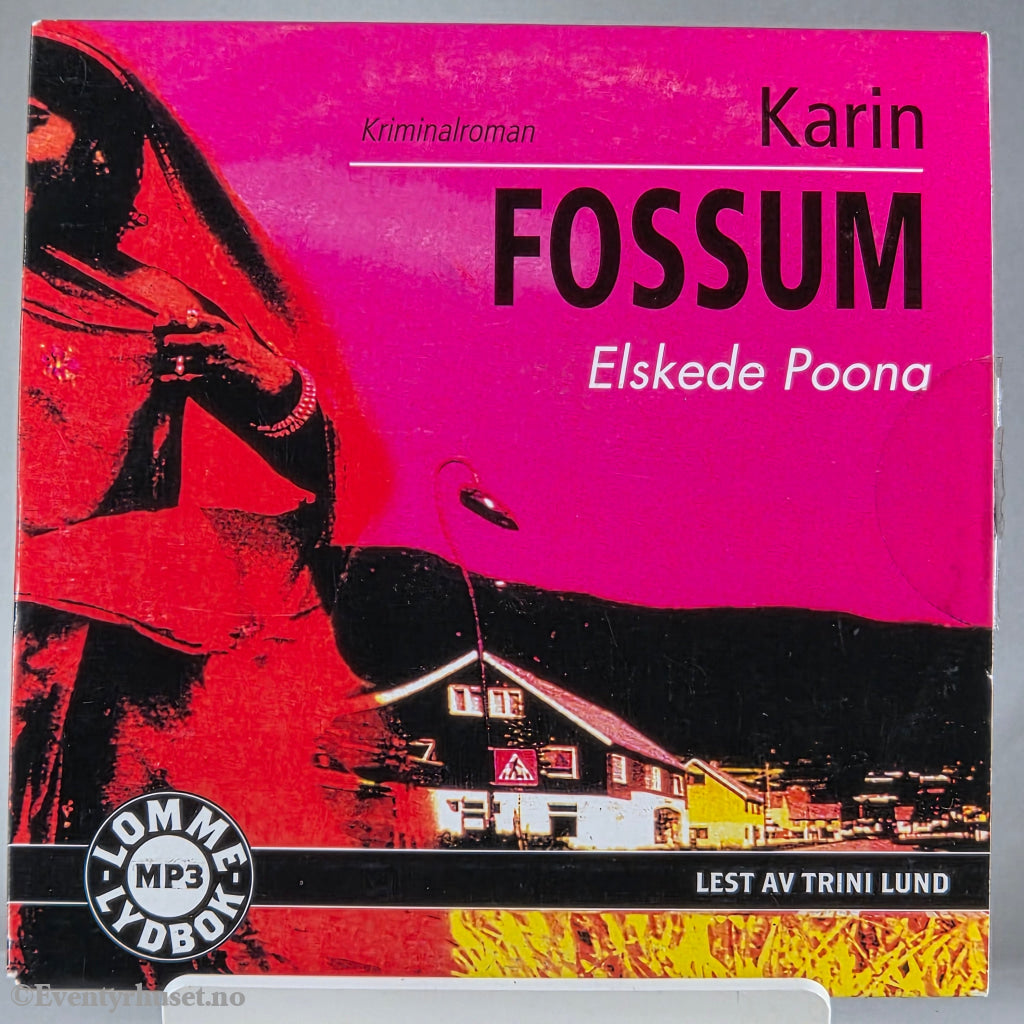 Karin Fossum 2000 Elskede Poona. Lydbok på CD.