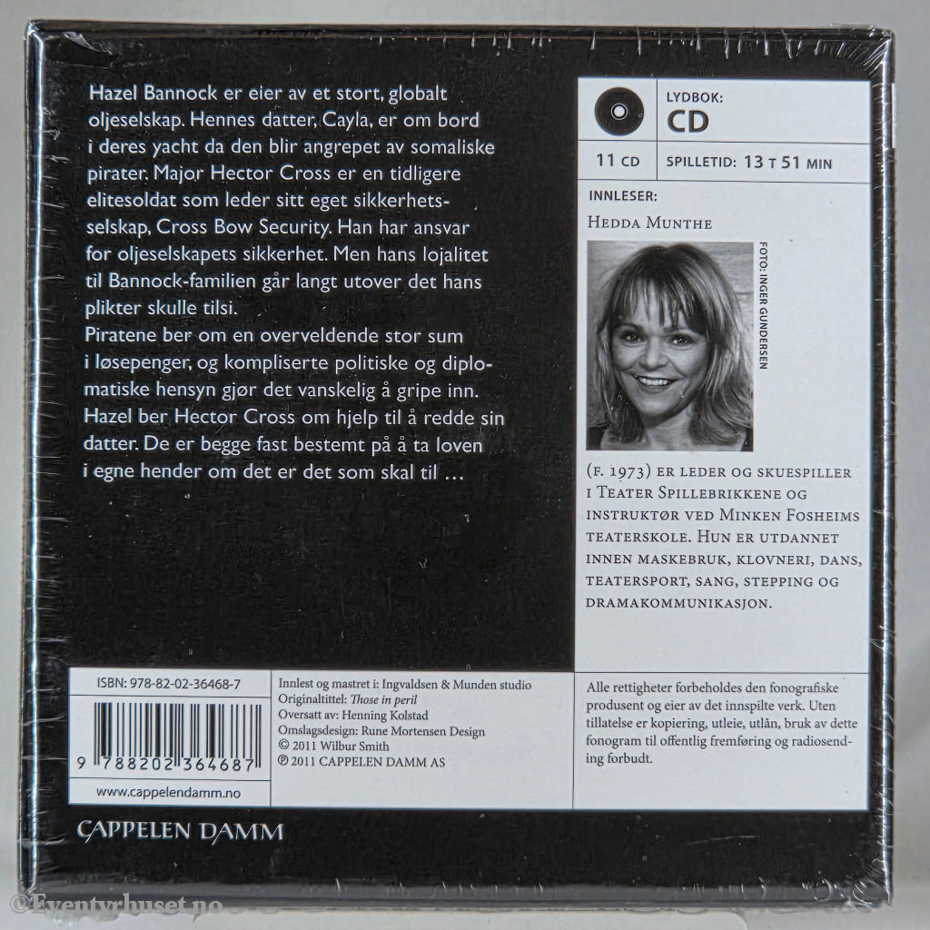 Karin Fossum (2008). De gales hus. Lydbok på CD. Ny i plast!