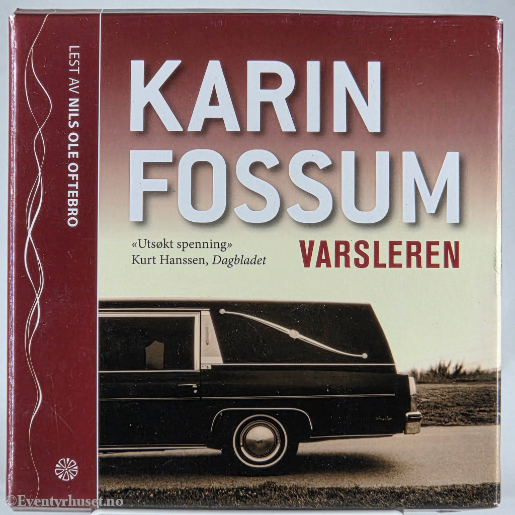 Karin Fossum 2009 Varsleren. Lydbok på CD.