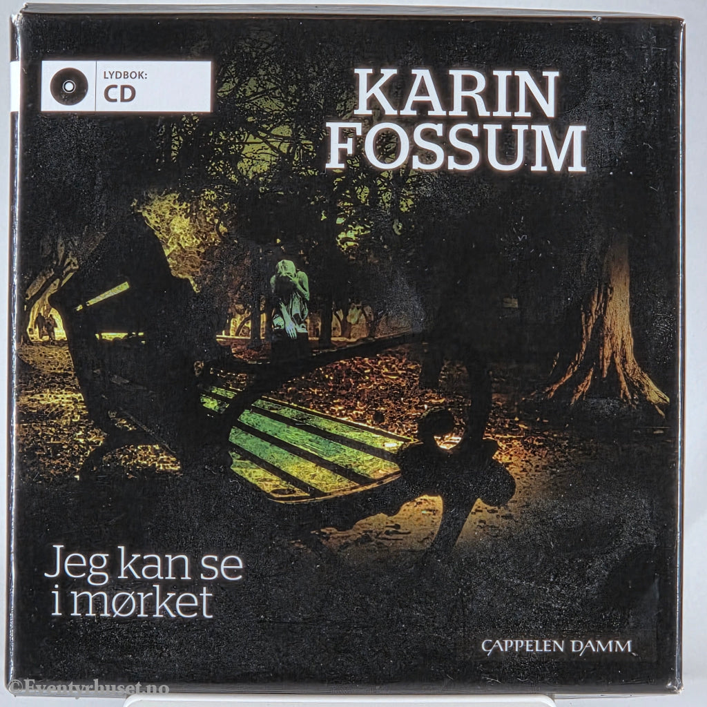 Karin Fossum 2011 Jeg kan se i mørket. Lydbok på CD. Egmont Film